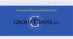 Desktop Screenshot of grouptravelllc.com